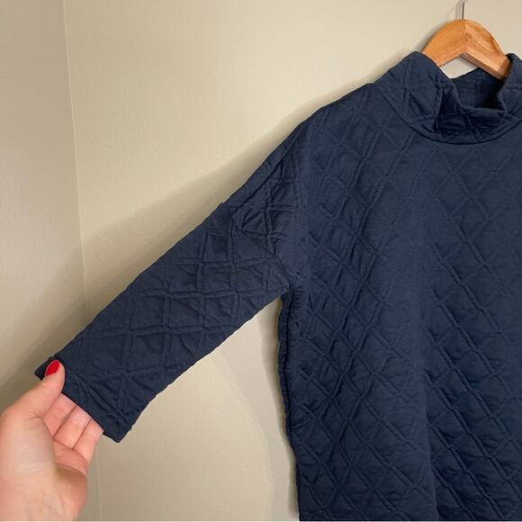 Tuckernuck TNUCK Sport Navy Funnel Ally Swing Sweatshirt XS/S - Picture 4 of 9